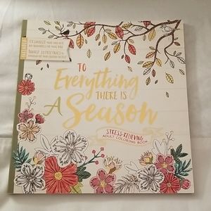 Adult Colorbook To Everything there is a Season